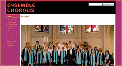 Desktop Screenshot of ensemblechoralis.com